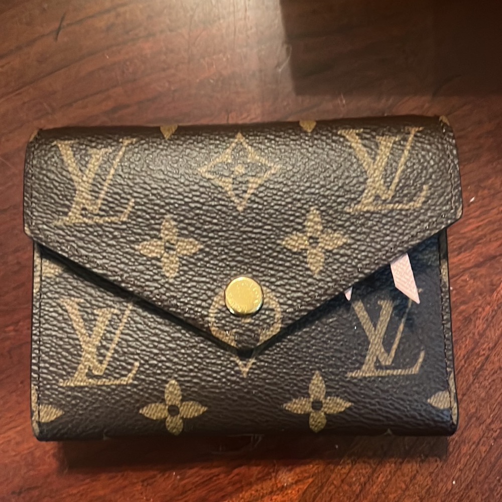 Louis Vuitton Monogram Victorine Wallet Rose Ballerine